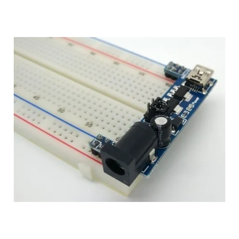 Módulo de fuente de alimentación Mb102 Para Protoboard