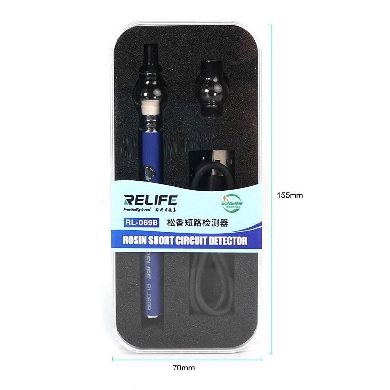 Pluma para detectar cortos con Rosin