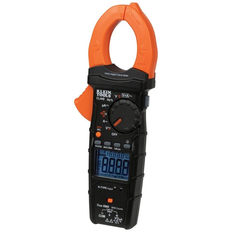 Multímetro de gancho para HVAC