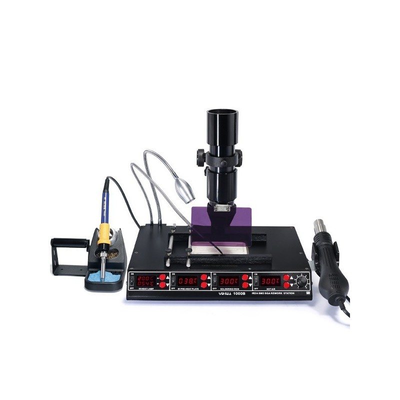 Estación de retrabajo infraroja para BGAs Yihua 1000B