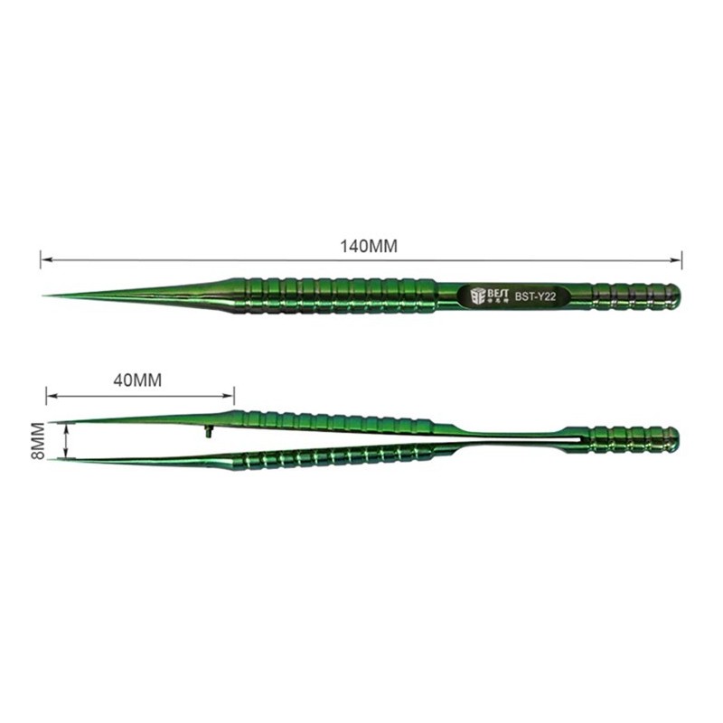 Tweezers de aleación de titanio BST-Y22