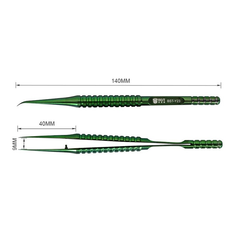 Tweezers de aleación de titanio BST-Y23