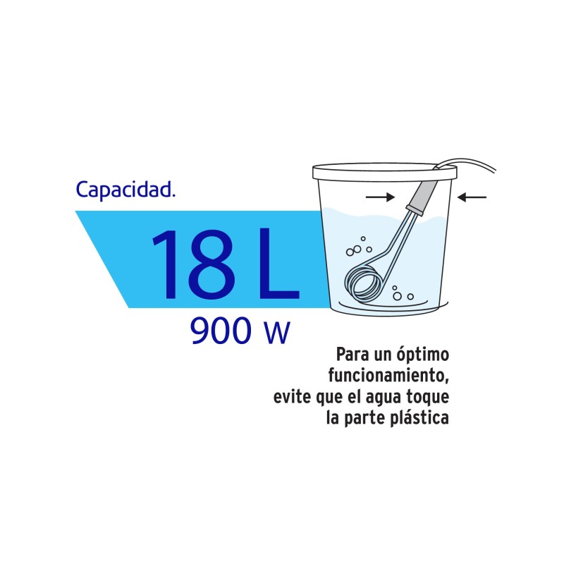 calentador electrico para agua, Volteck