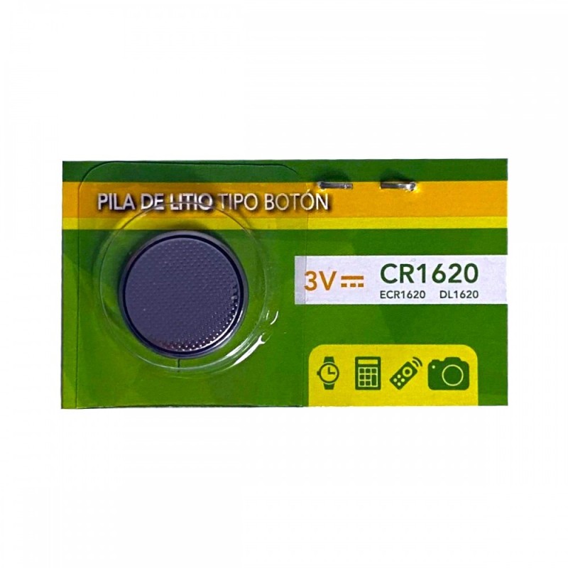Pila de Litio CR1620