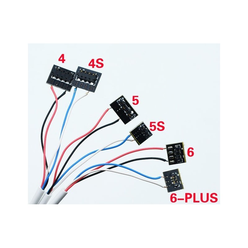 Cable de poder para iPhone 4/4s, 5/5c/5s, 6/6+