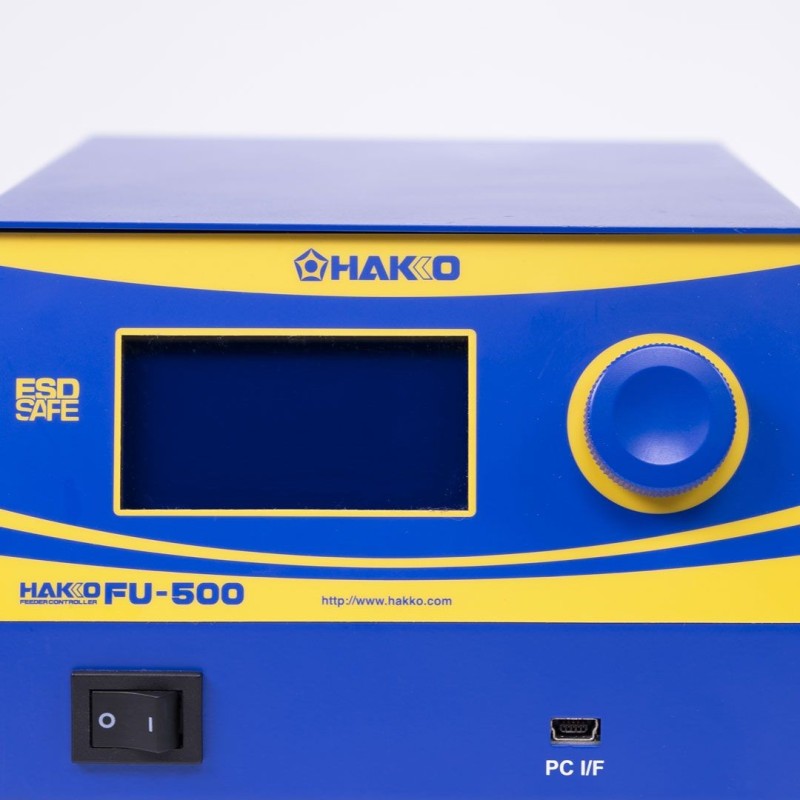 Alimentador de soldadura inteligente Hakko FU-500 (tipo recto)