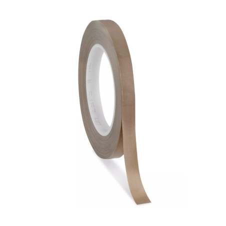 Cinta de Fibra de Vidrio Recubierta con Teflón PTFE de 14mm