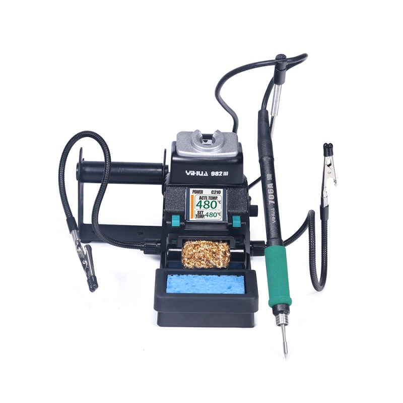 Cautín de estación YIHUA 982-III puntas C115 y C210