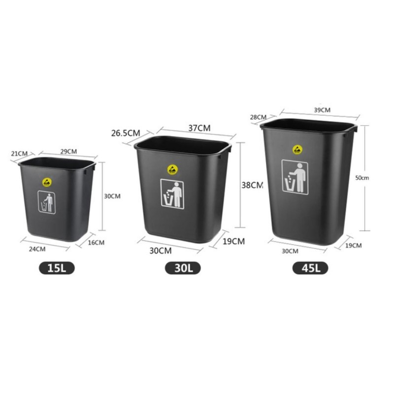 Bote de basura ESD 45L