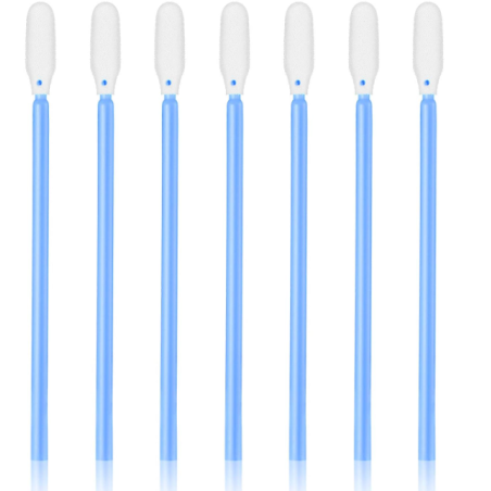 Hisopos Antiestáticos Azul de esponja para limpieza (100 piezas)