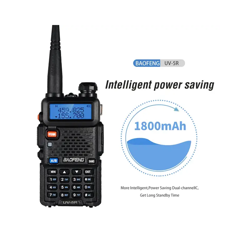 Radio Walkie talkie de dos vias UV-5R