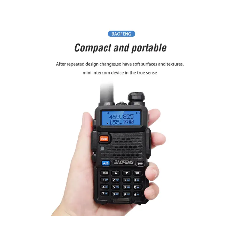 Radio Walkie talkie de dos vias UV-5R