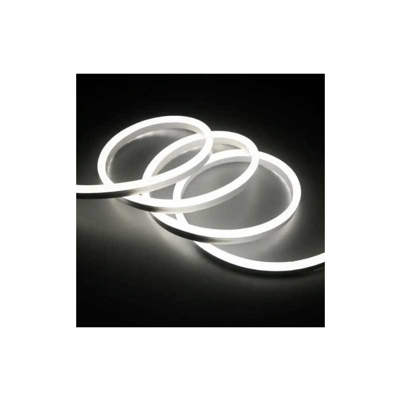 Tira de LED Neón Color Blanco de 5 metros