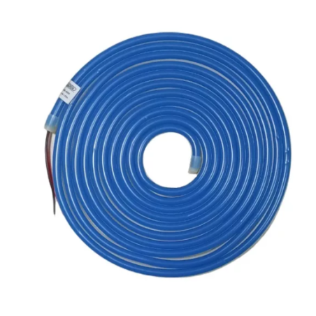 Tira de LED Neón Color azul de 5 metros