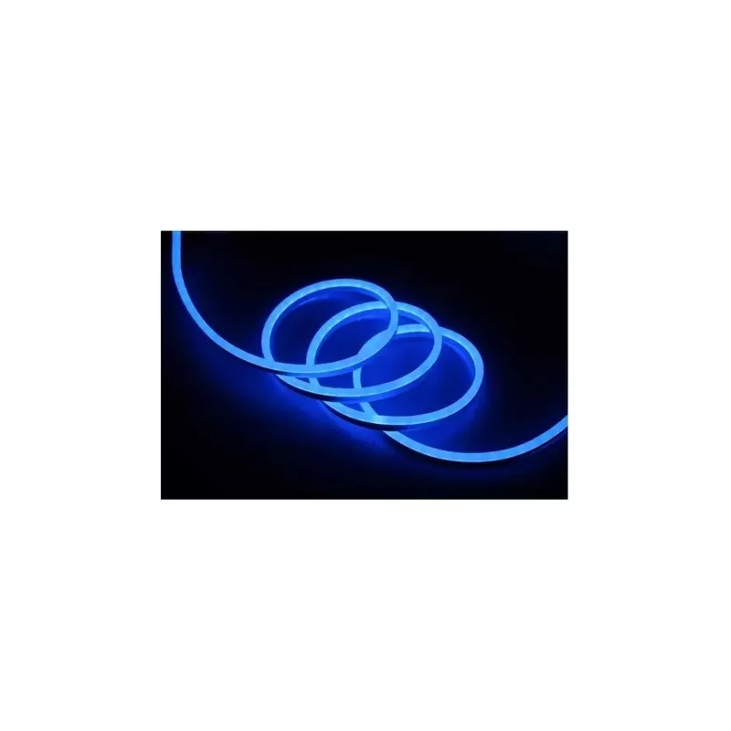 Tira de LED Neón Color azul de 5 metros