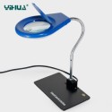 Lampara LED con Lupa para mesa de trabajo