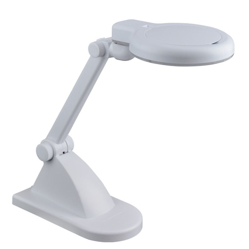 Lampara LED con Lupa 5x con base para escritorio