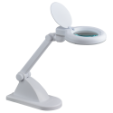 Lampara LED con Lupa 5x con base para escritorio
