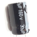 Capacitor electrolítico 33µF 160V