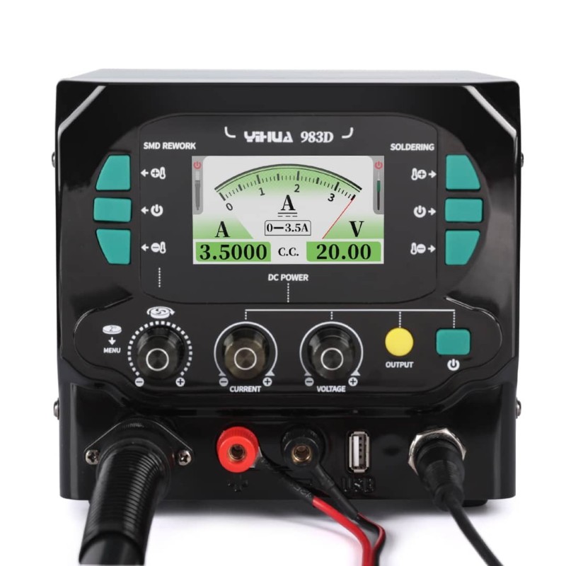 Estación Yihua 983D 3 en 1