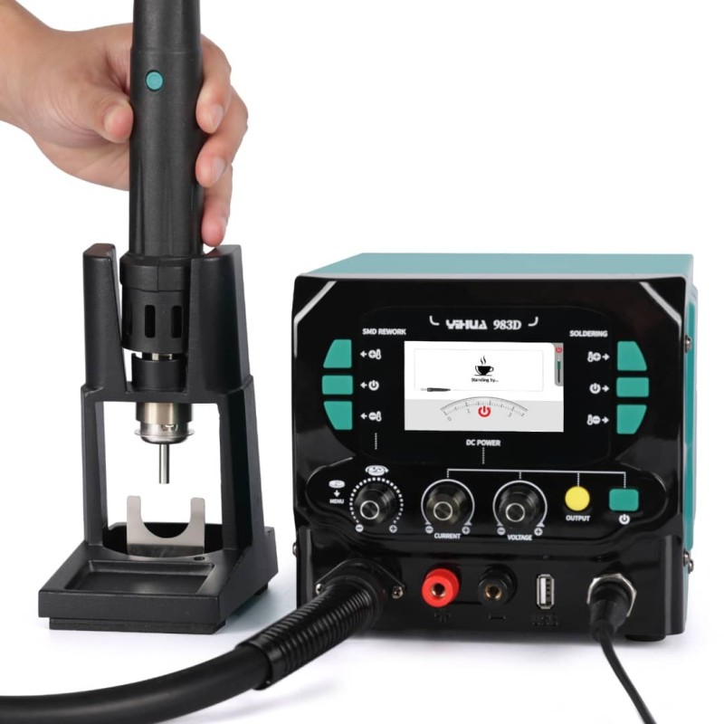 Estación Yihua 983D 3 en 1