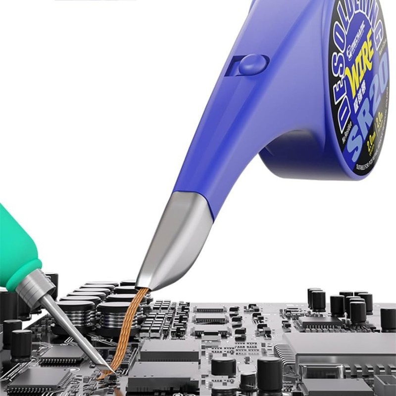 Malla para desoldar con dispensador SR20