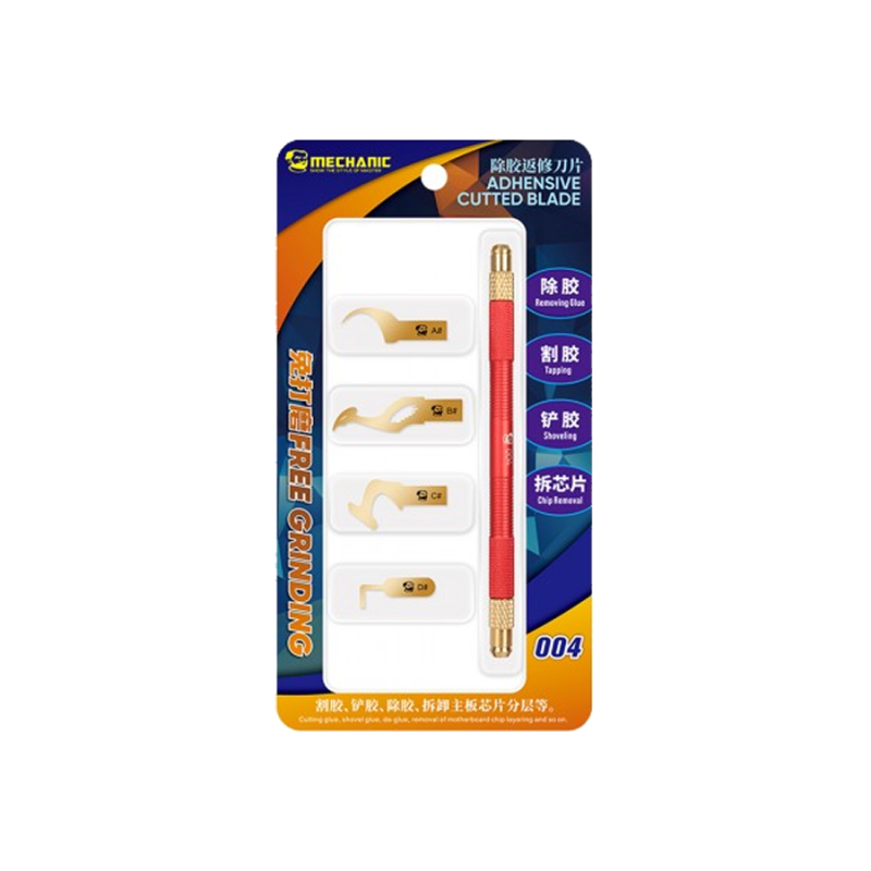 Juego Mechanic 004 para raspar pegamento en BGAs