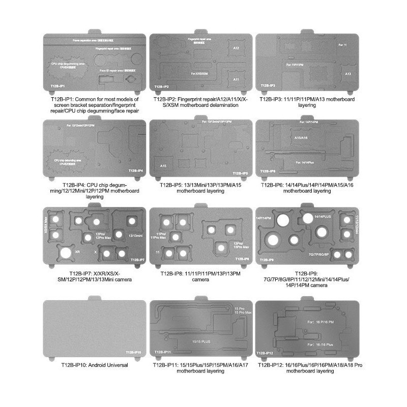 Kit Precalentador para iPhone SS-T12B