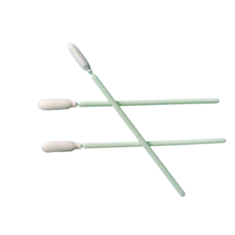 Hisopos de plástico y punta de esponja 500pcs