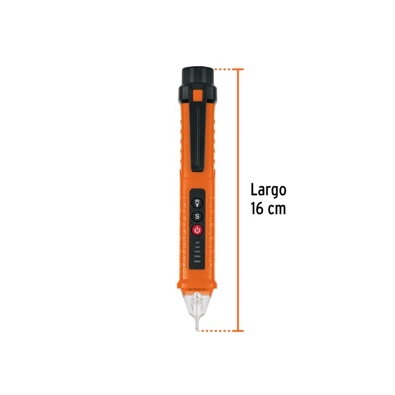 Probador de voltaje sin contacto de doble rango, Truper