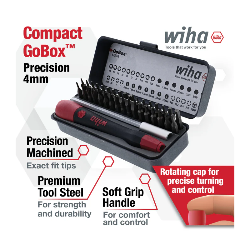 Juego de micropuntas Wiha 75958