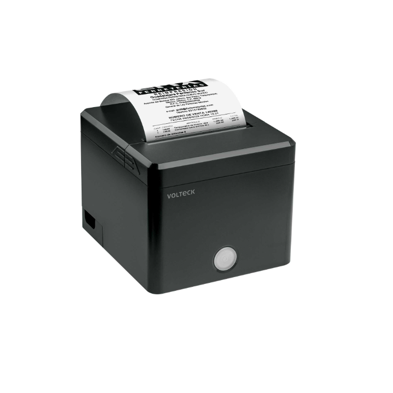 Impresora de tickets 58/80mm, USB+BT, autocorte, VOLTECK