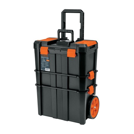 Caja para herramientas 19"x25" 3 en 1 desmontable con ruedas