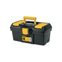 Caja plástica con compartimentos de 16"