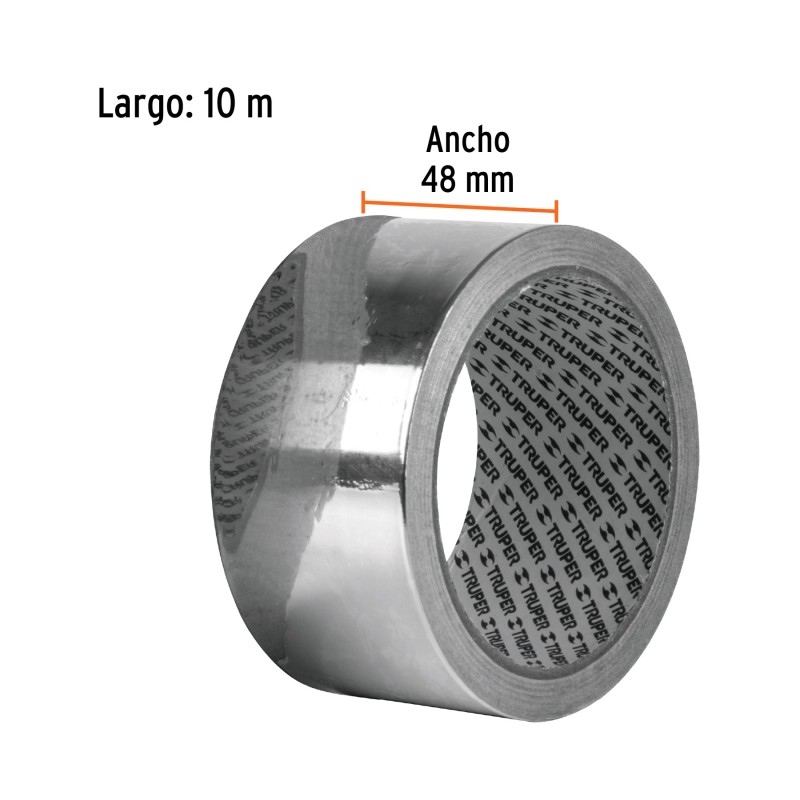 Cinta de aluminio 48 mm x 10 m
